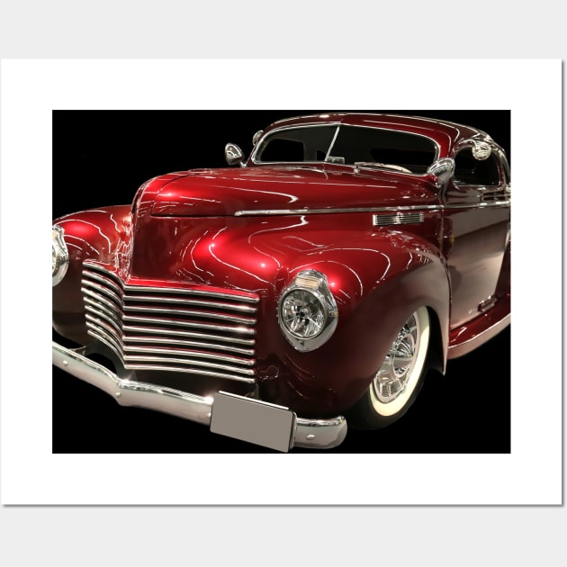 1940 Chrysler Coupe Wall Art by Kraaibeek